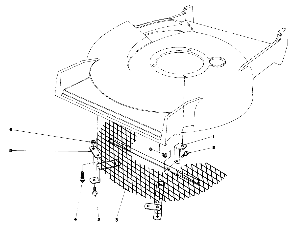Leaf Shredder Kit No. 59105 (optional)