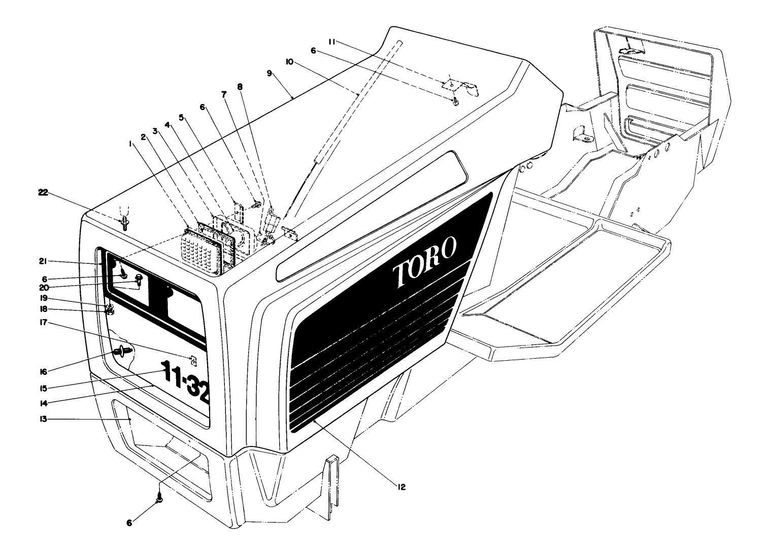 Hood Assembly Model 57360