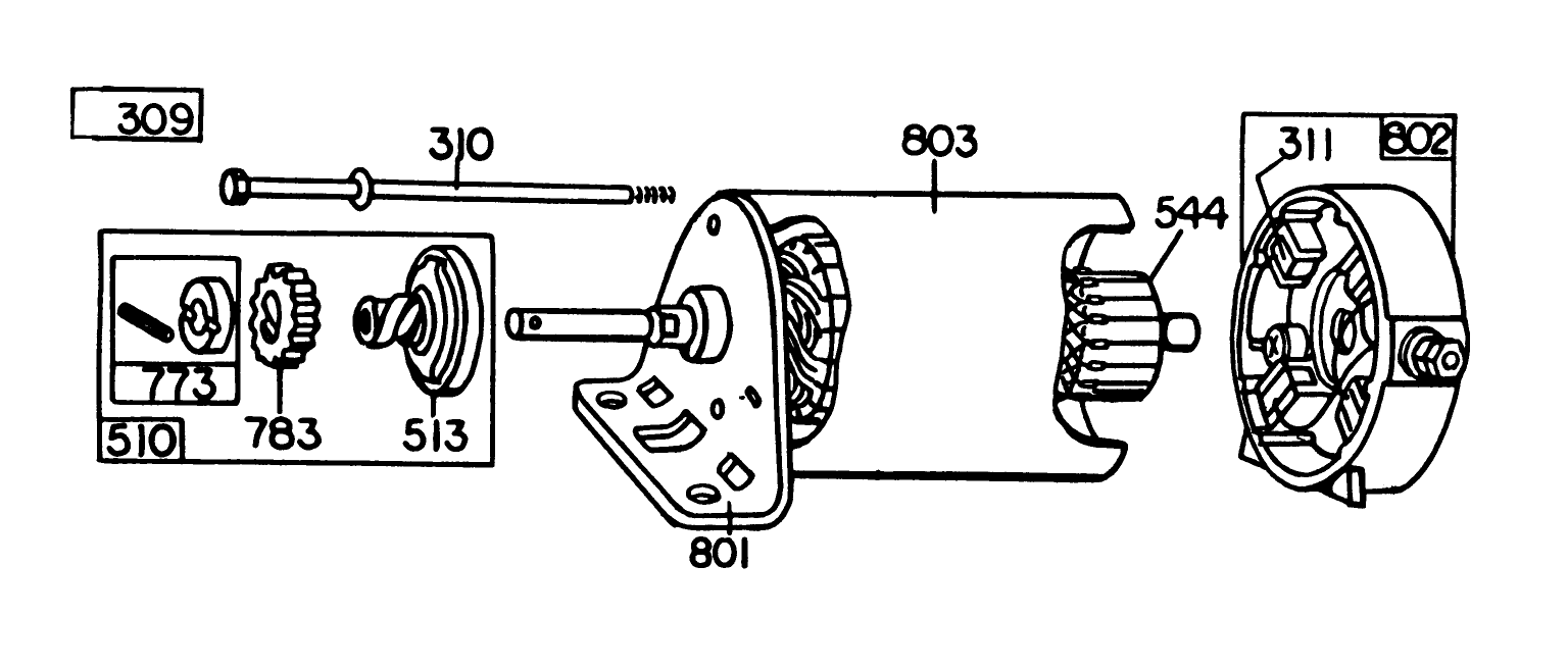 Briggs & Stratton Model 252707-0177-01 (model 57360)
