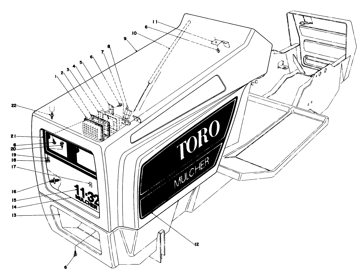 Hood Assembly Model 57385