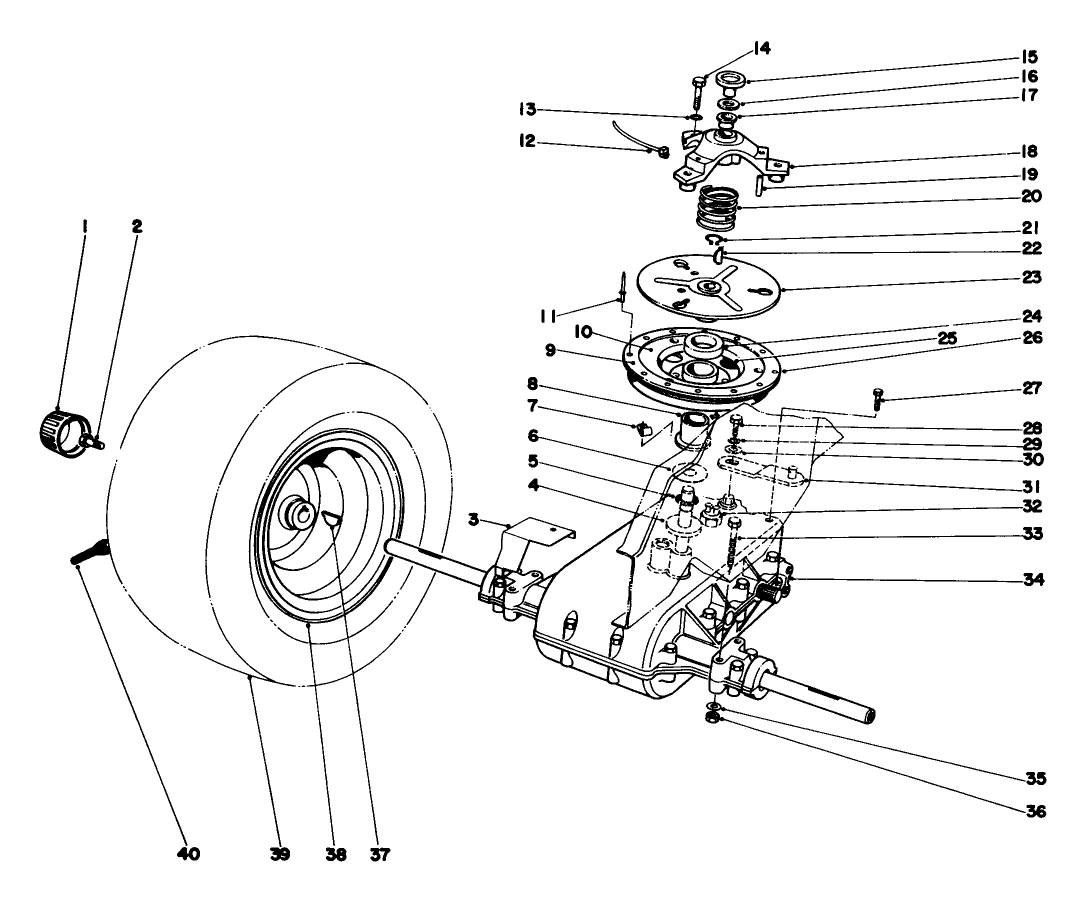 Transaxle & Clutch Assembly