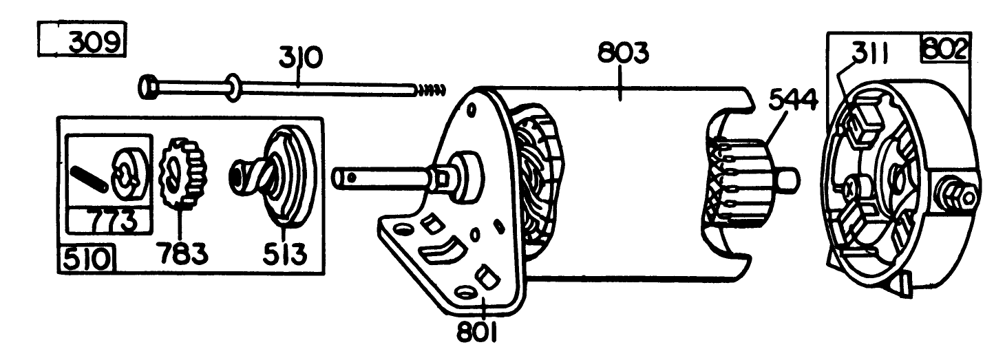 Briggs & Stratton Model 252707-0177-01 (model 57385)