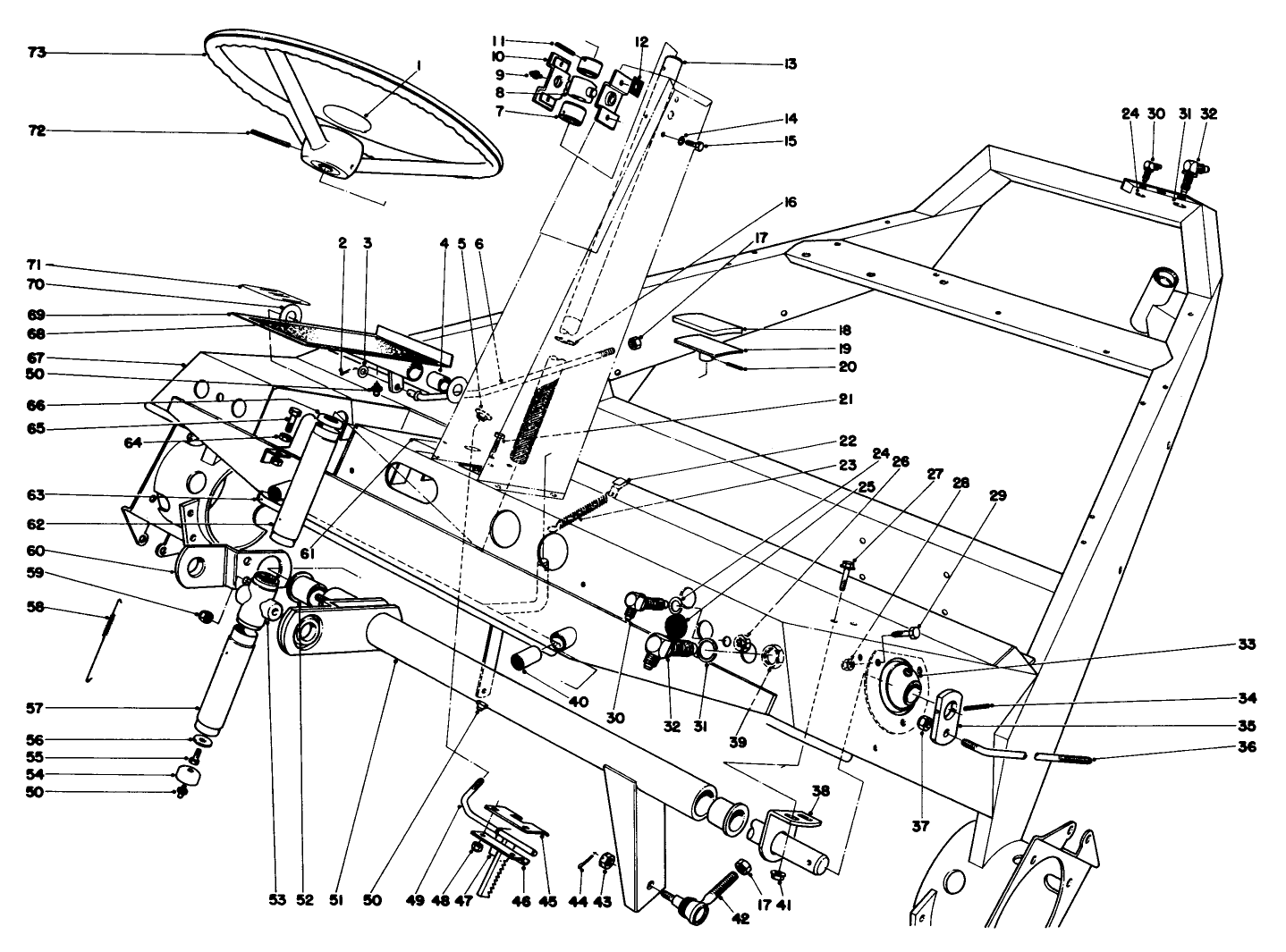 Steering Wheel And Transfer Assembly