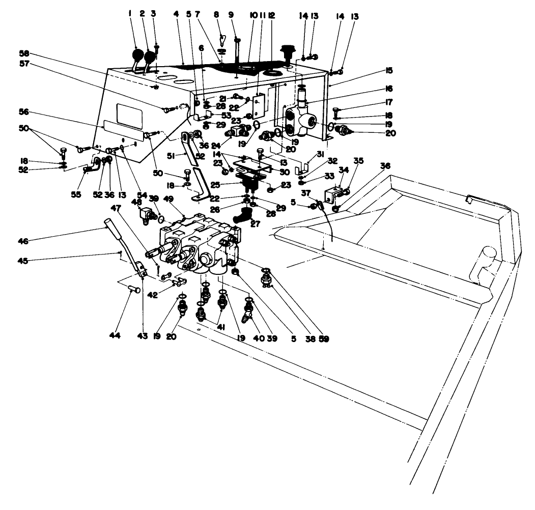 Instrument Panel And Hydraulic Valves
