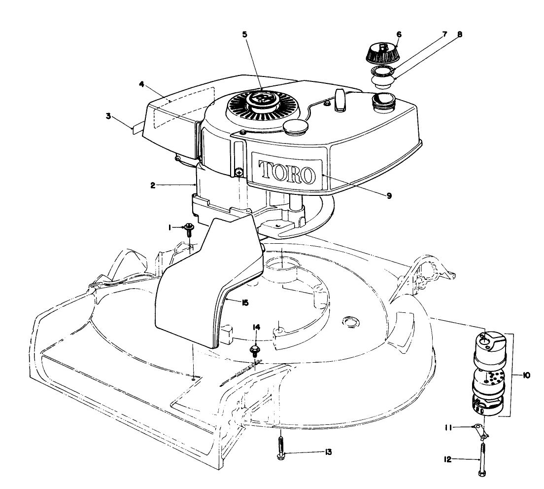 Engine Assembly Model 16297