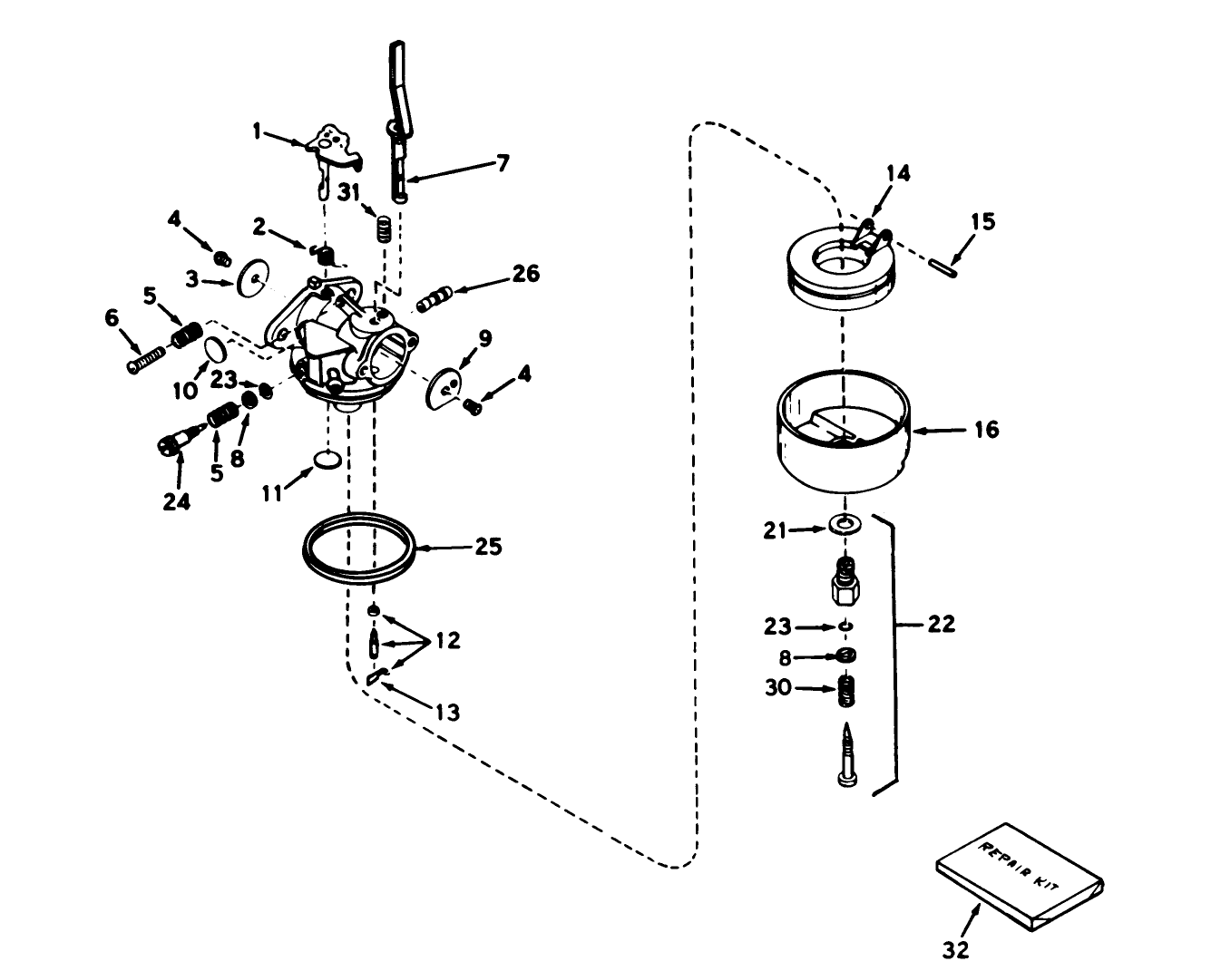 Carburetor No. 631927