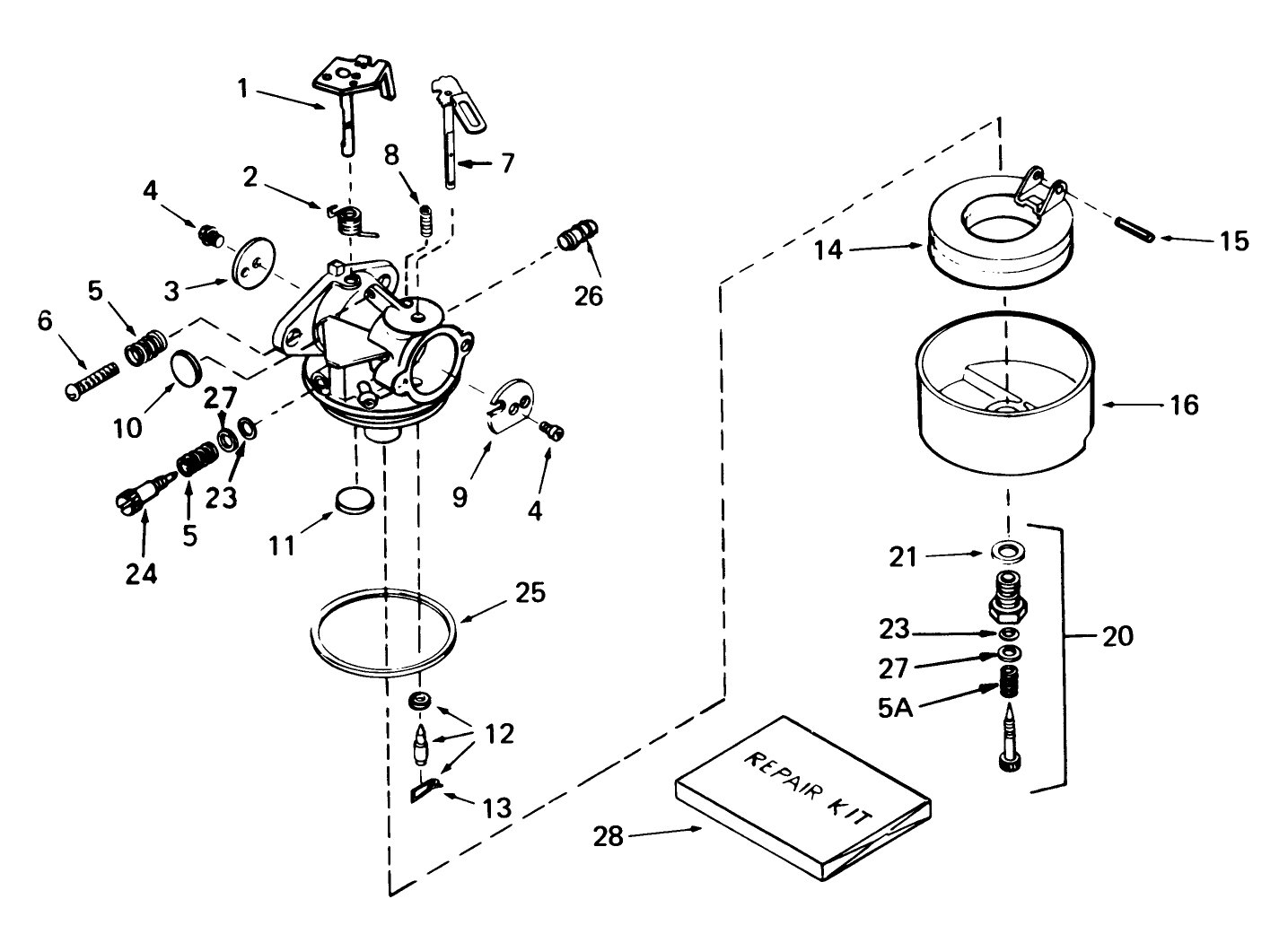 Carburetor No. 632111