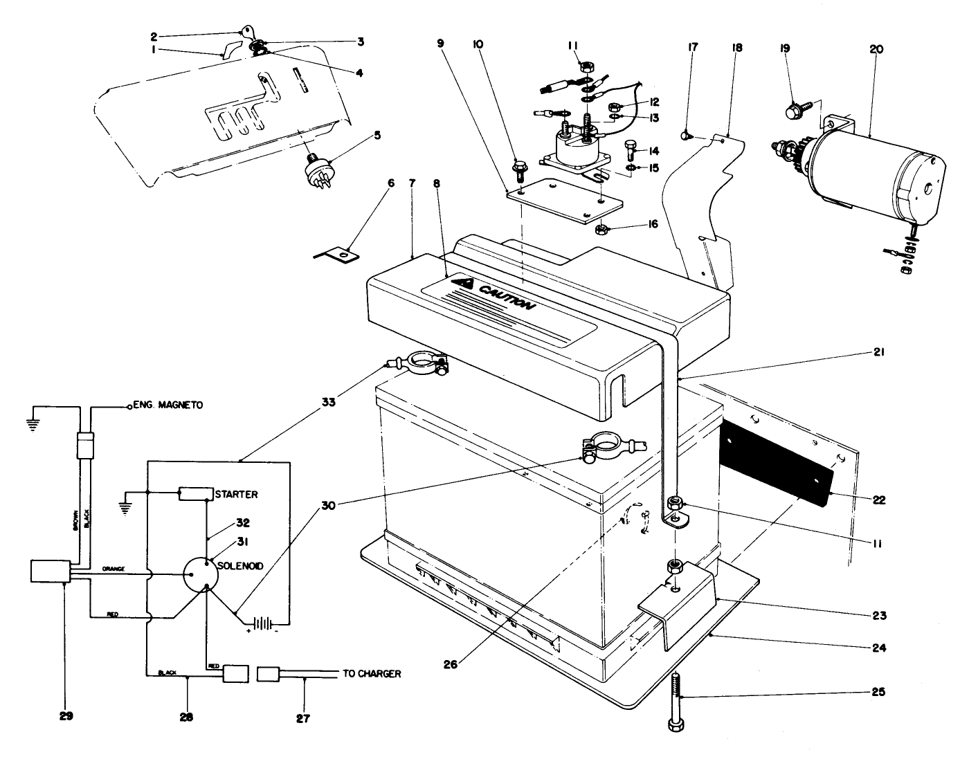 12 Volt Starting Motor Kit 37-4640