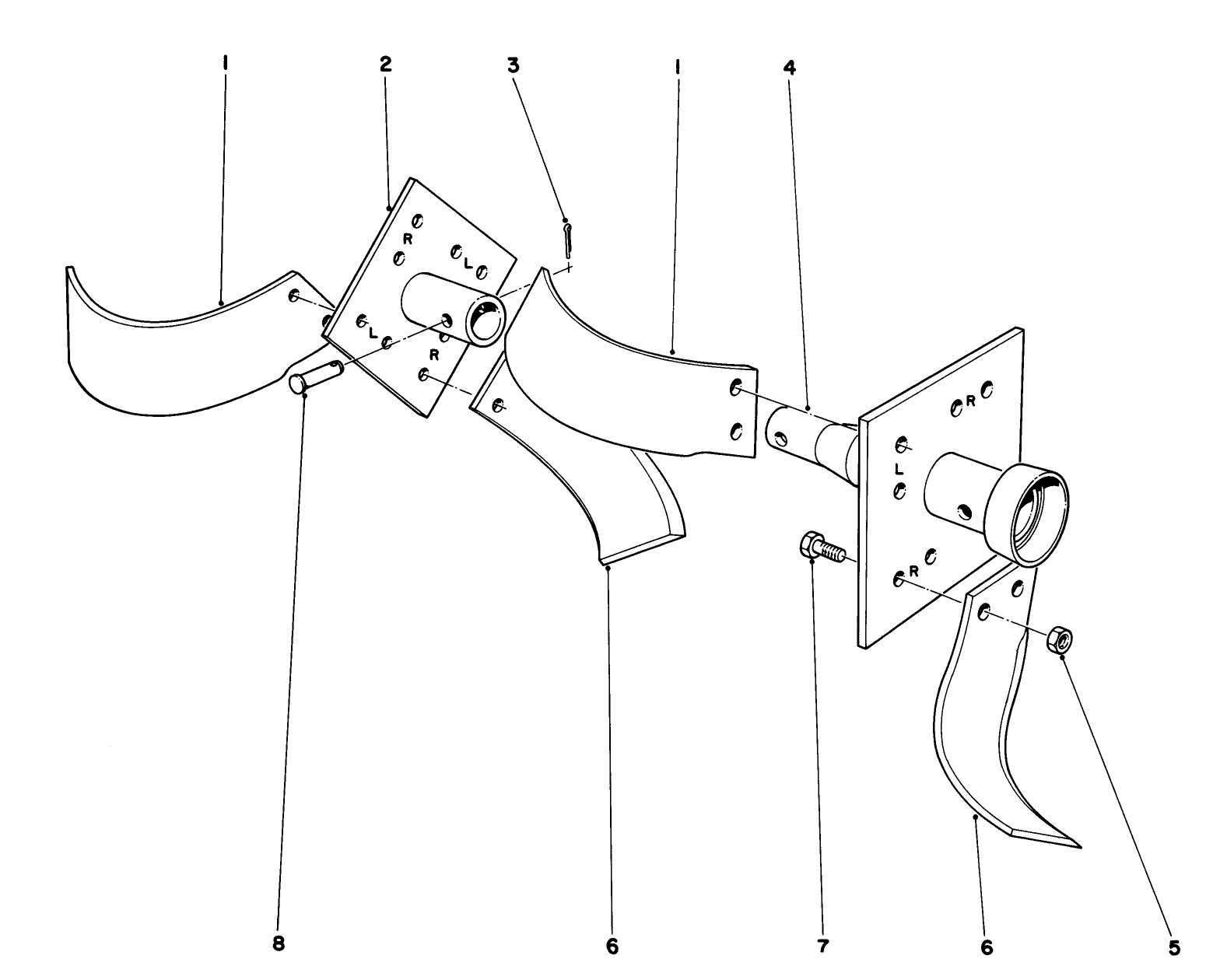 Slasher Tine Kit Model No. 17-8620