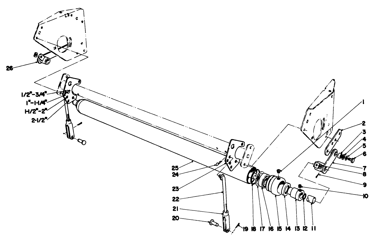 Anti-Scalp Roller Kit (optional) Part No. 4-7379