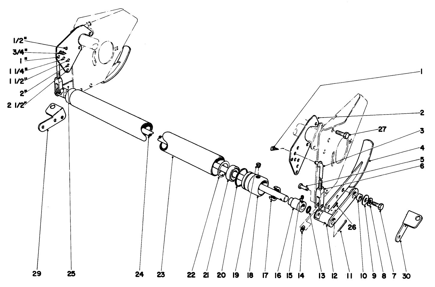 Roller Kits-Rear (optional) Part No. 4-5279 Coated Part No. 4-8349 Uncoated