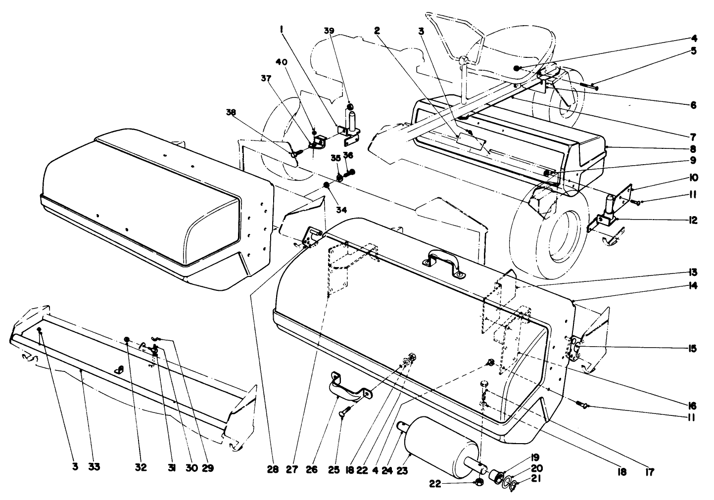 Grass Catcher Kit (optional)