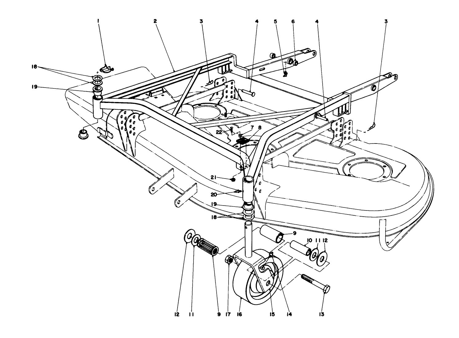 Deck-Suspension Assembly