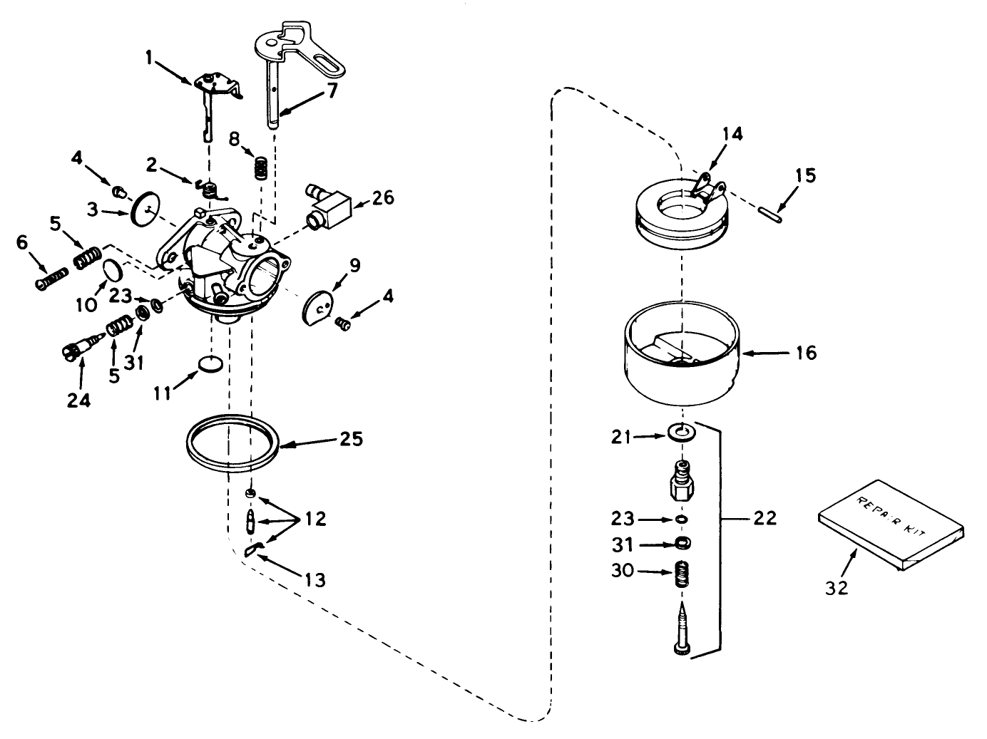 Carburetor No. 632113