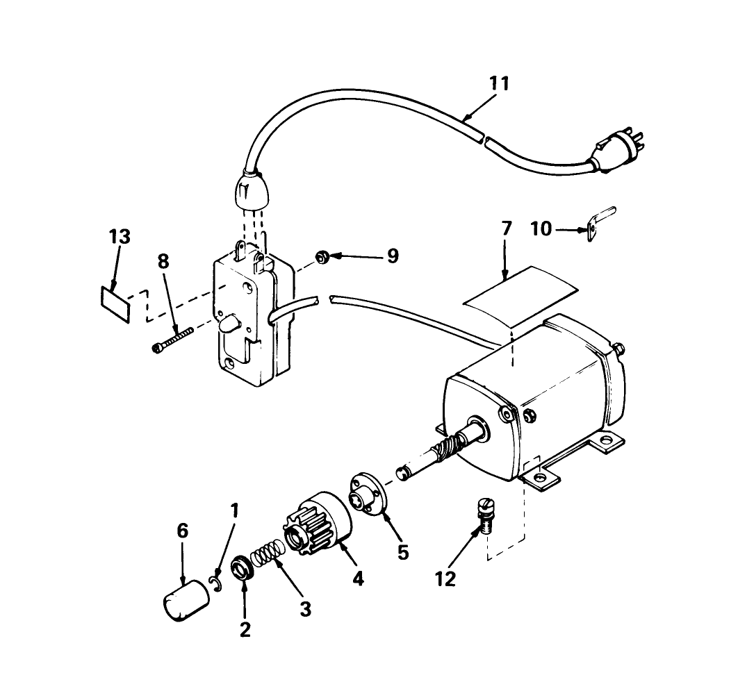 Starter Motor Kit-Model 38-7590