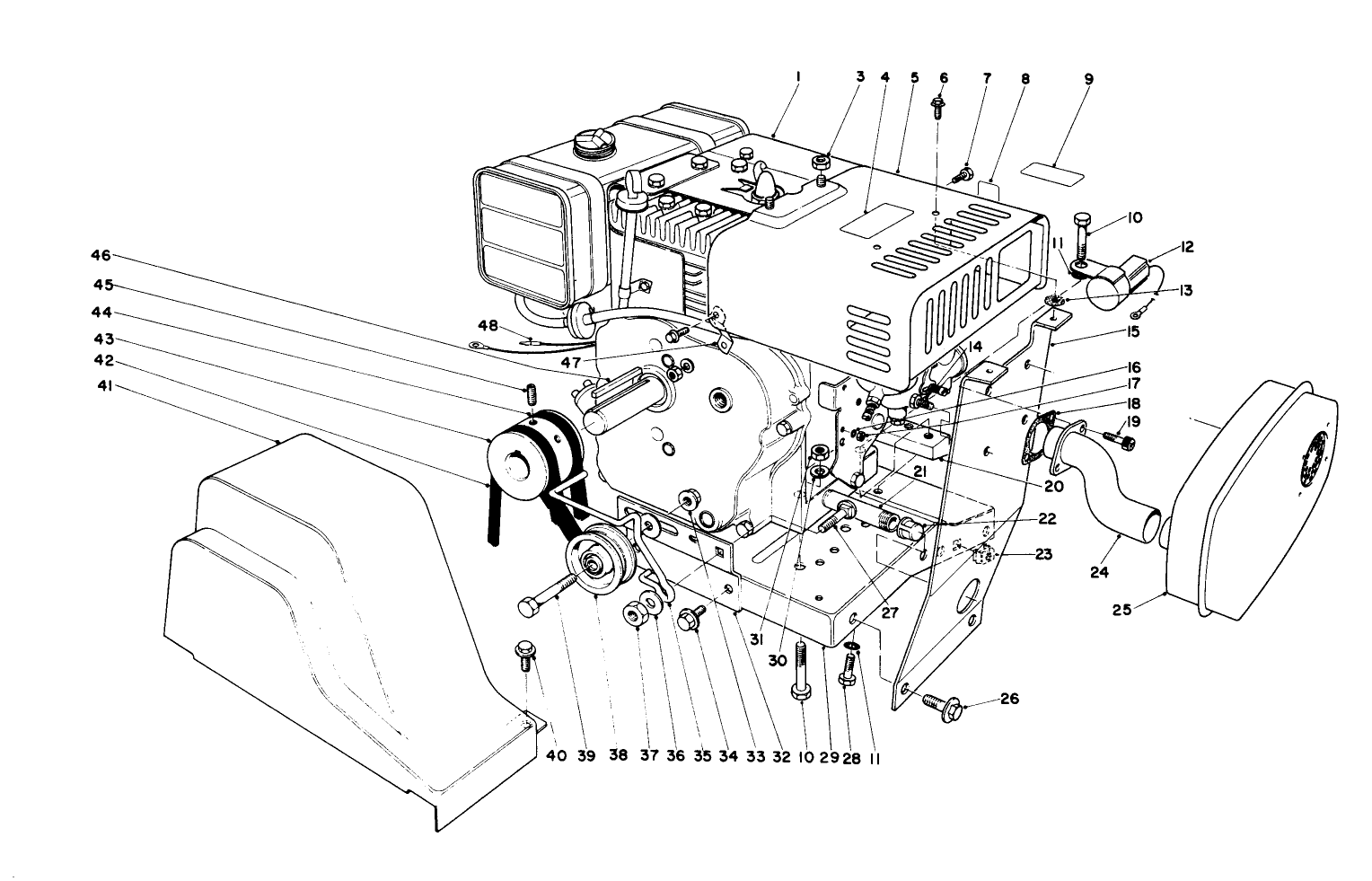 Engine Assembly (model 38160)