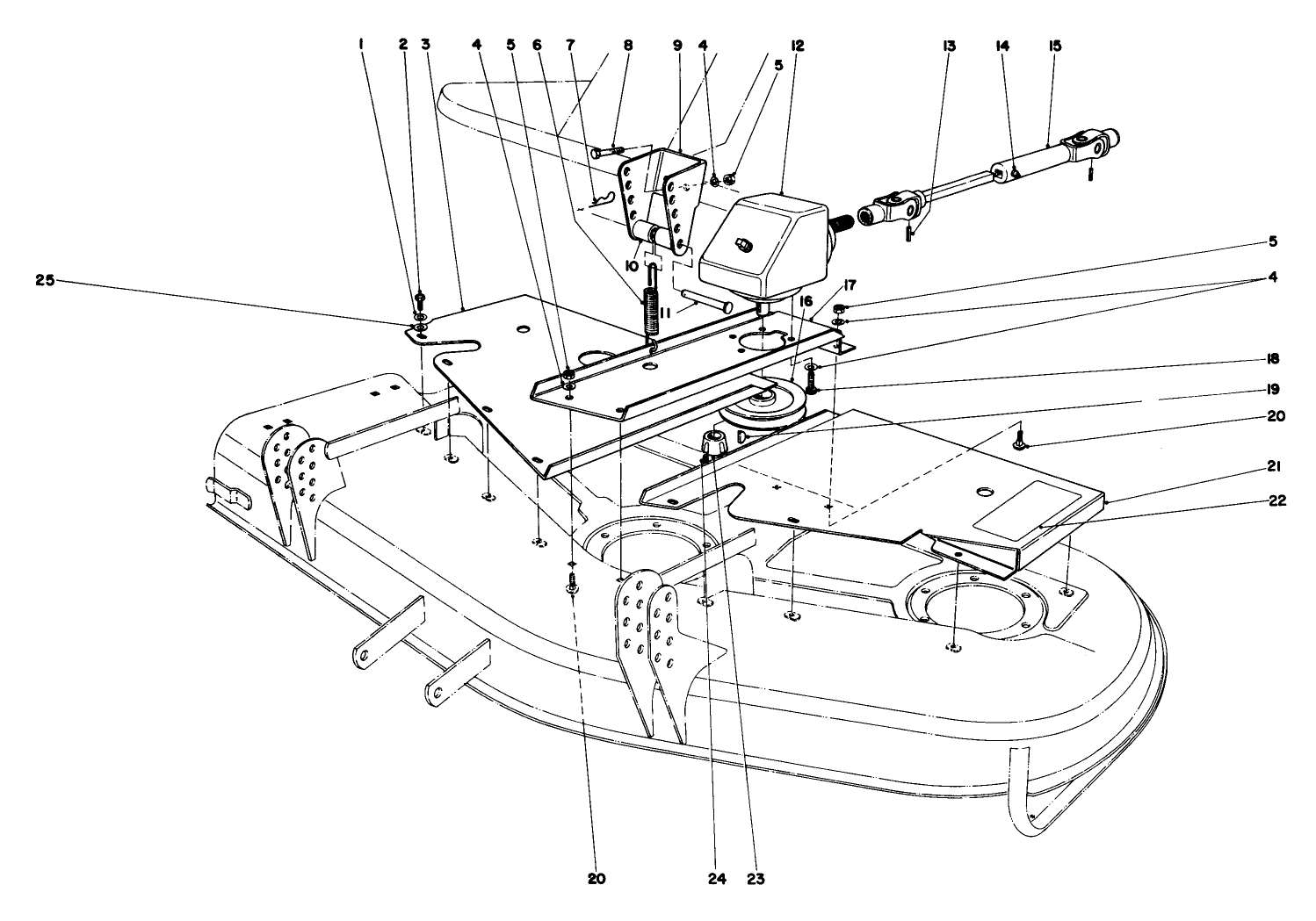 Deck Covers And Gear Box