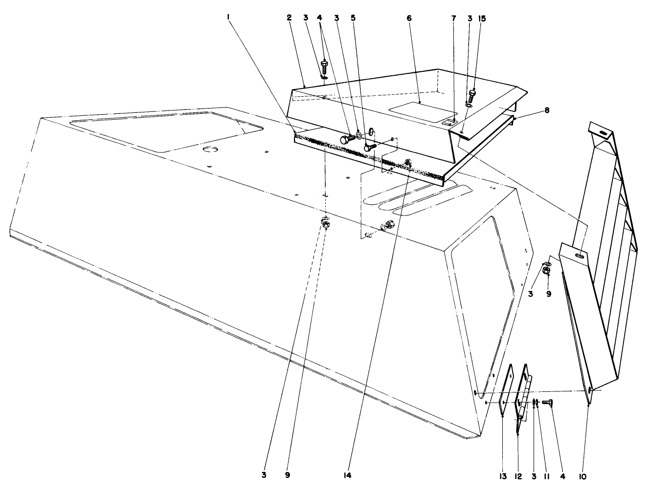 Cover Top Outlet And Discharge Louver