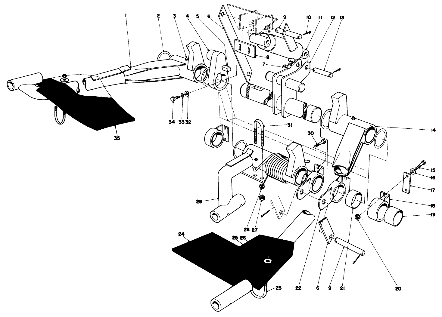 Push Arm Assembly
