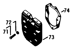 Cylinder Head-Engine Kohler No. K582qs Type No. Pc-36273a