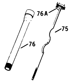 Dipstick-Engine Kohler No. K582qs Type No. Pc-36273a