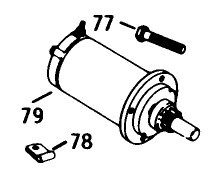 Electric Start-Engine Kohler No. K582qs Type No. Pc-36273a