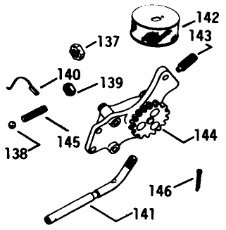 Oil Pump-Engine Kohler No. K582qs Type No. Pc-36273a