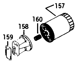 Oil Filter-Engine Kohler No. K582qs Type No. Pc-36273a