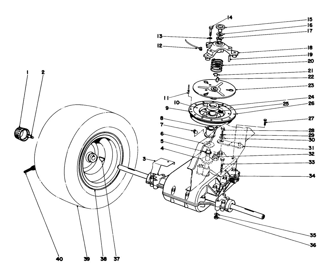 Transaxle & Clutch Assembly