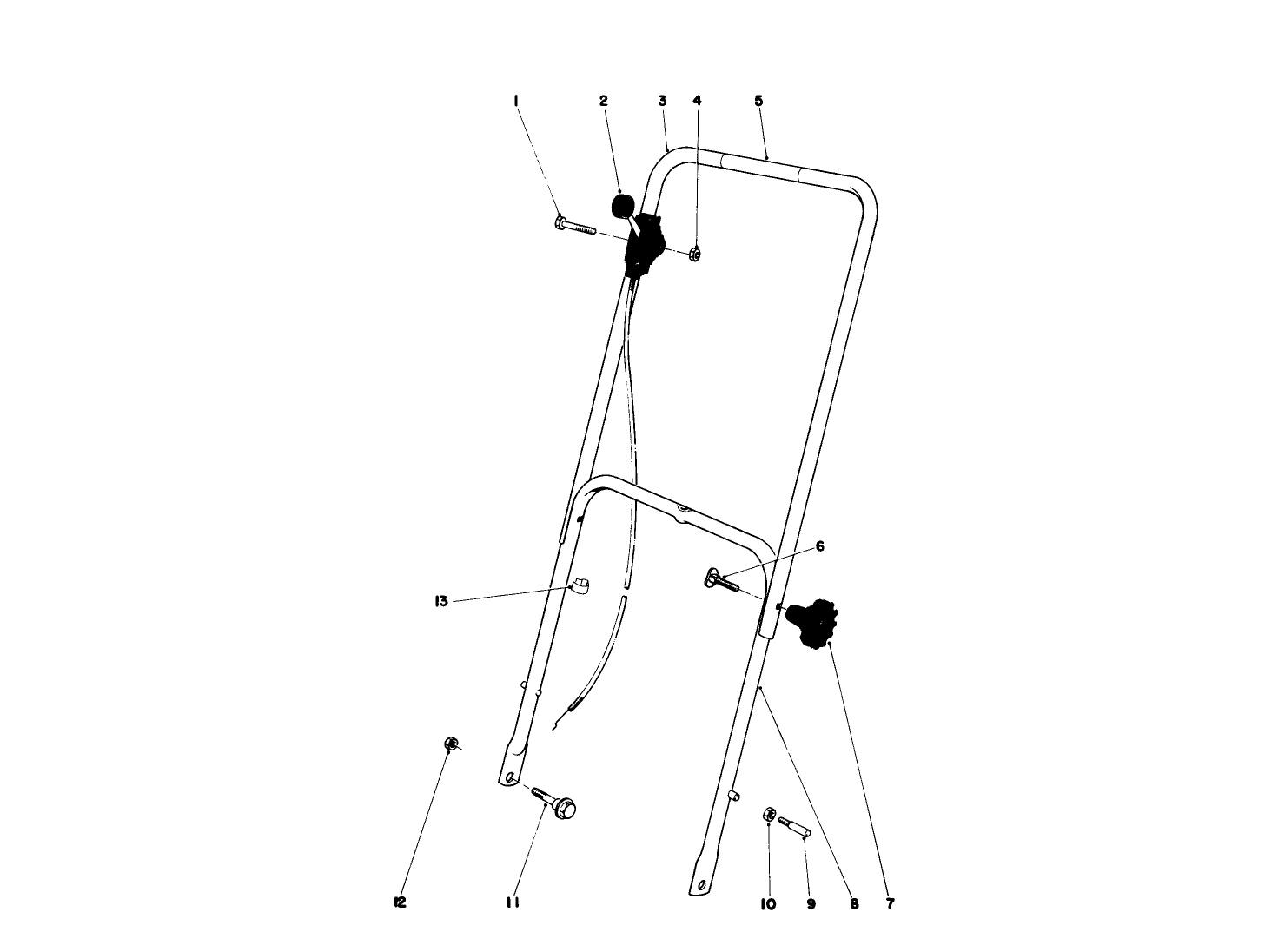 Handle Assembly Model 16077 And 16165