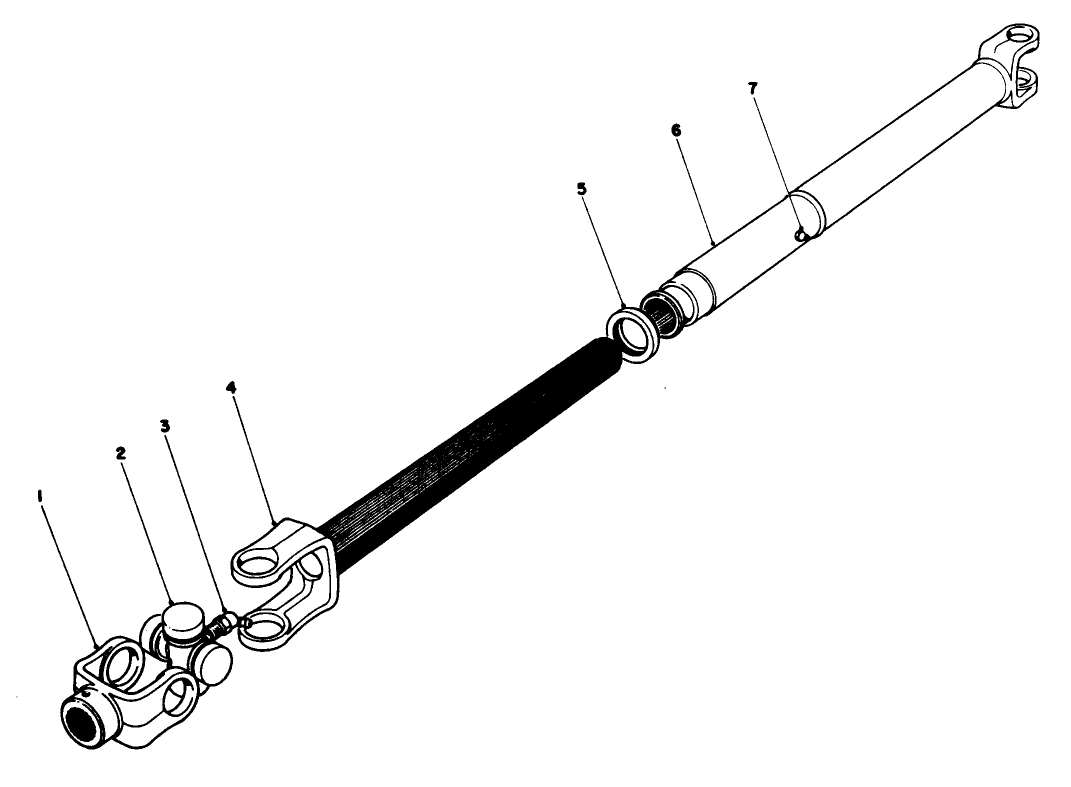 Drive Shaft Assembly No. 21-3090