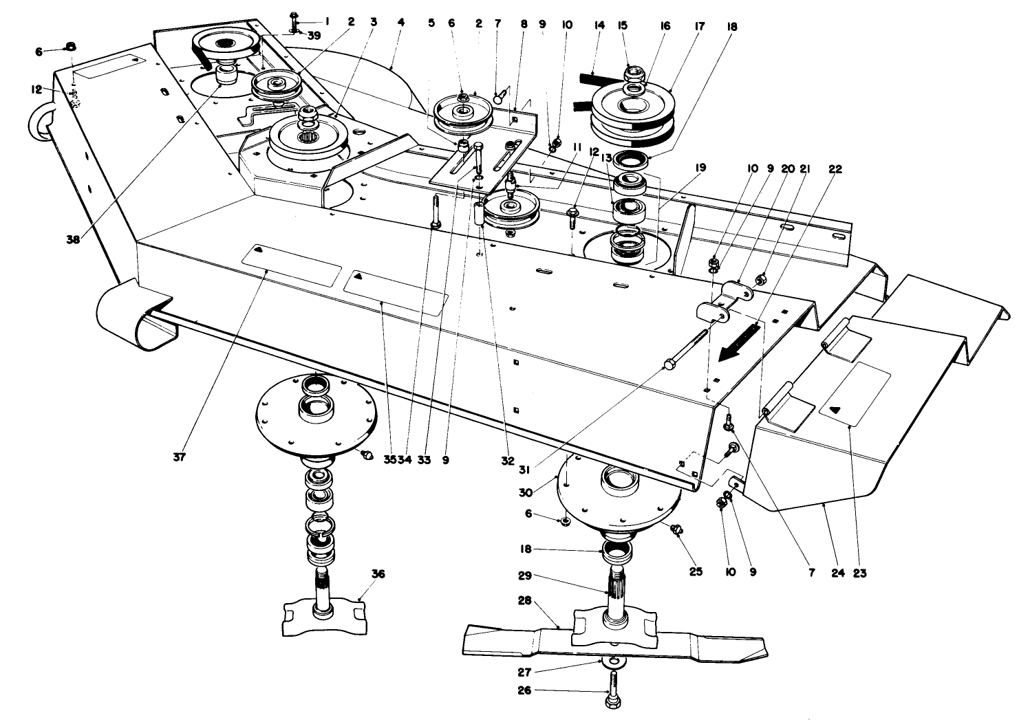 Cutting Unit Model No. 30721