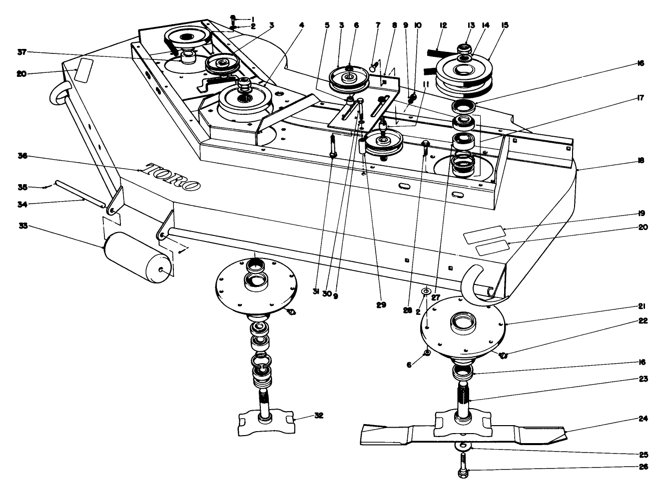Cutting Unit Model No. 30710