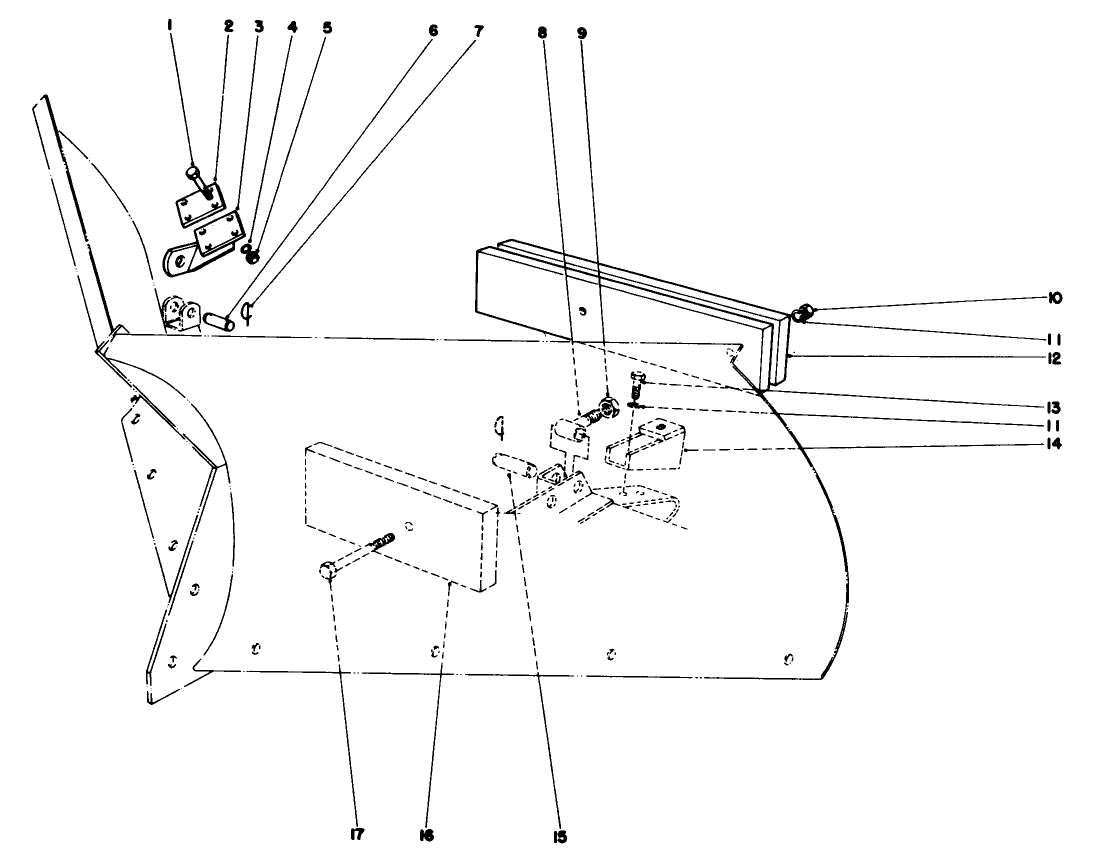 V-Plow Installation Kit Model No. 30757 (optional)