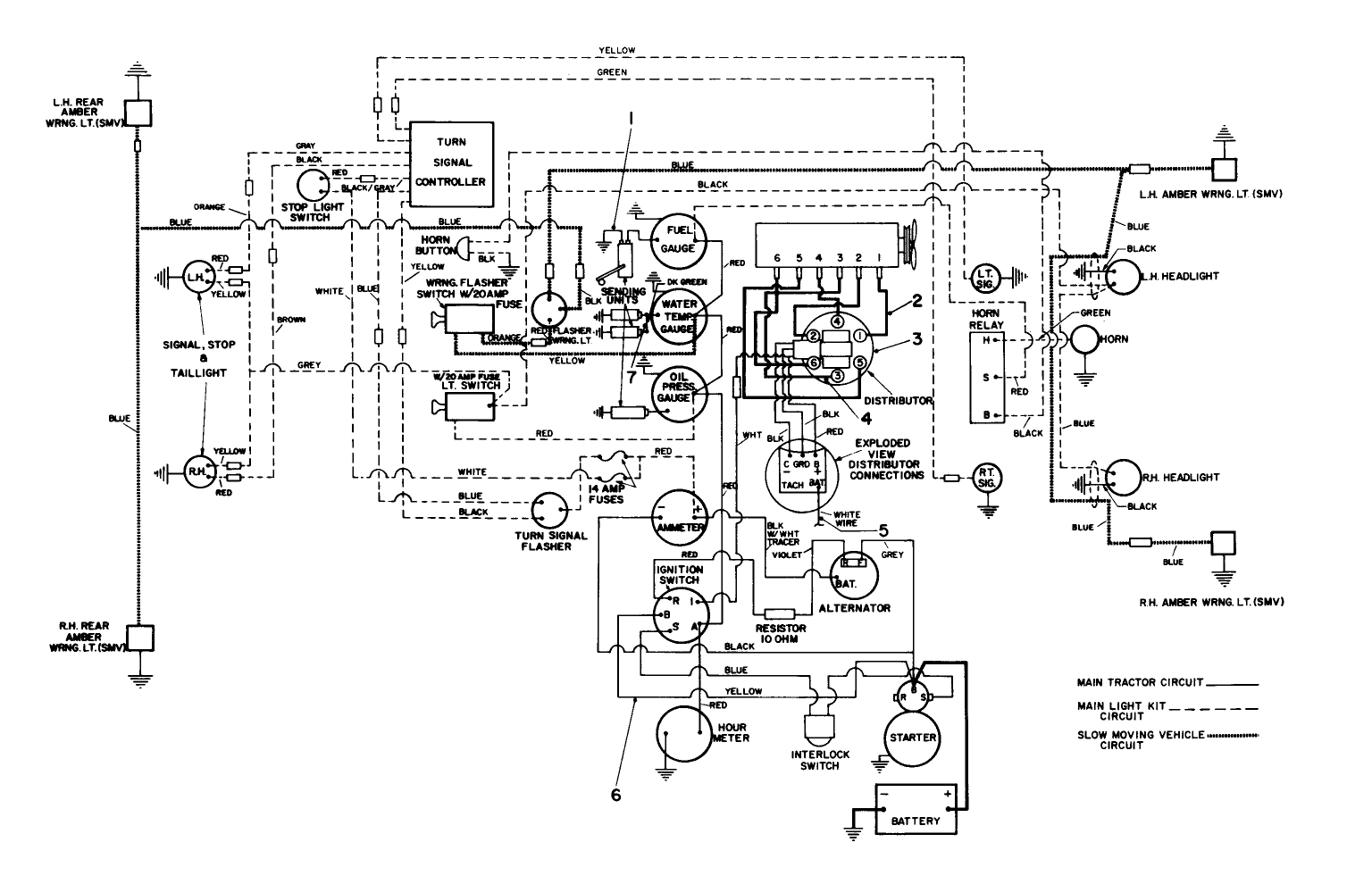 Wiring Harness-12 Volt Negative Ground