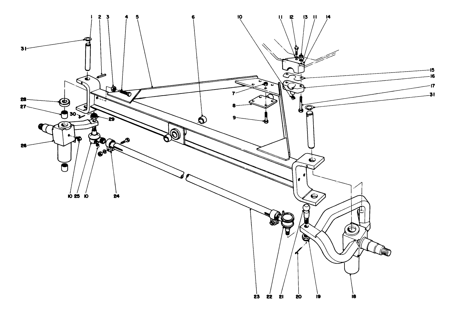 Front Axle Assembly