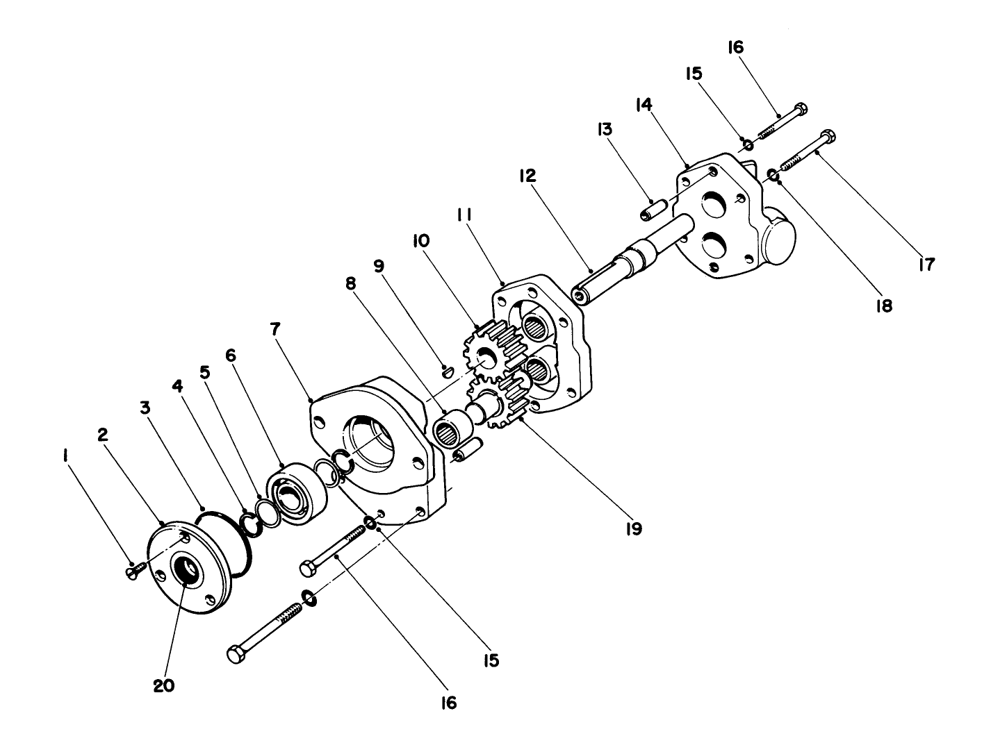 Hydraulic Pump No. 18-8440