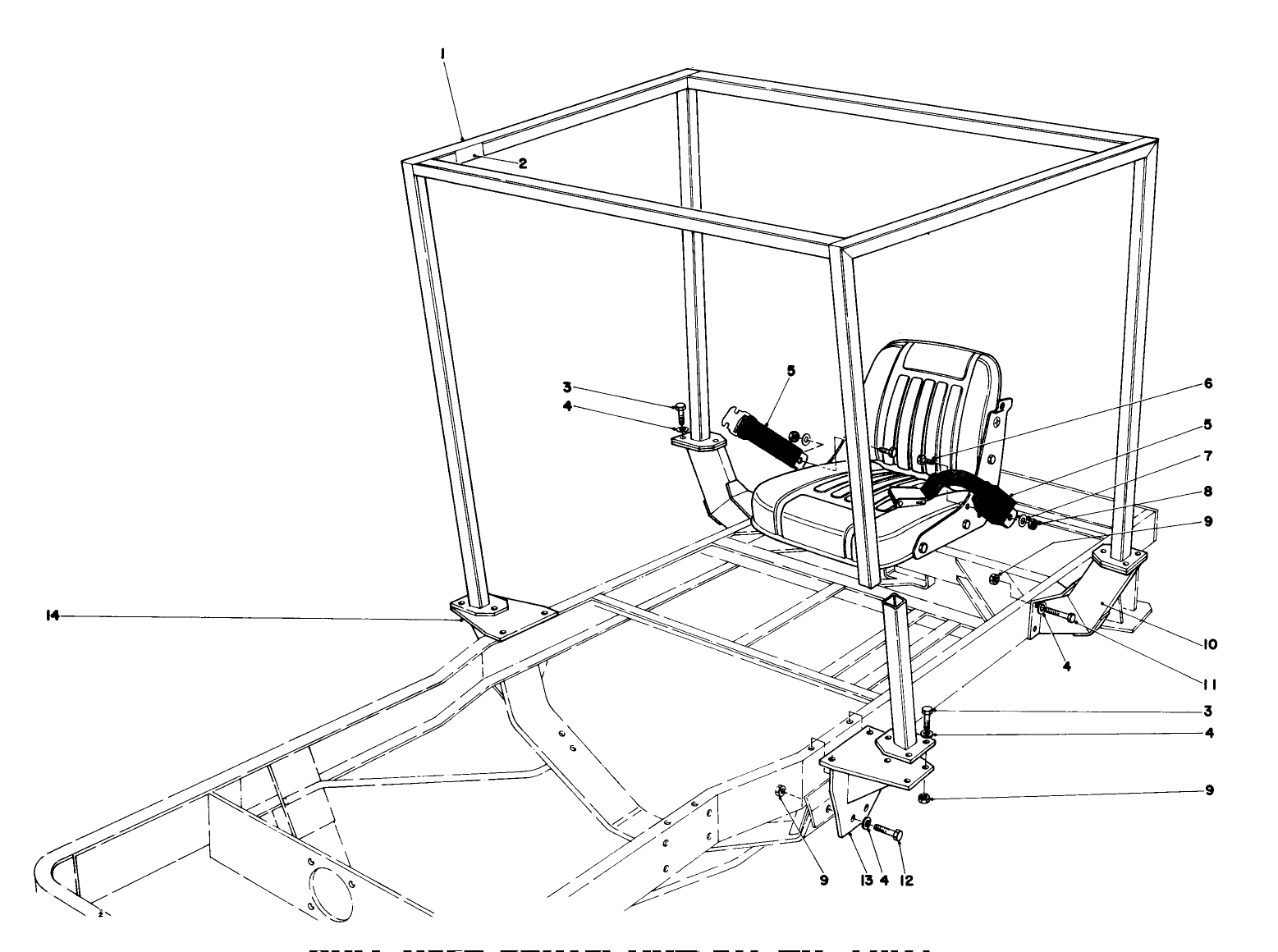 Roll Over Protection Kit No. 77021