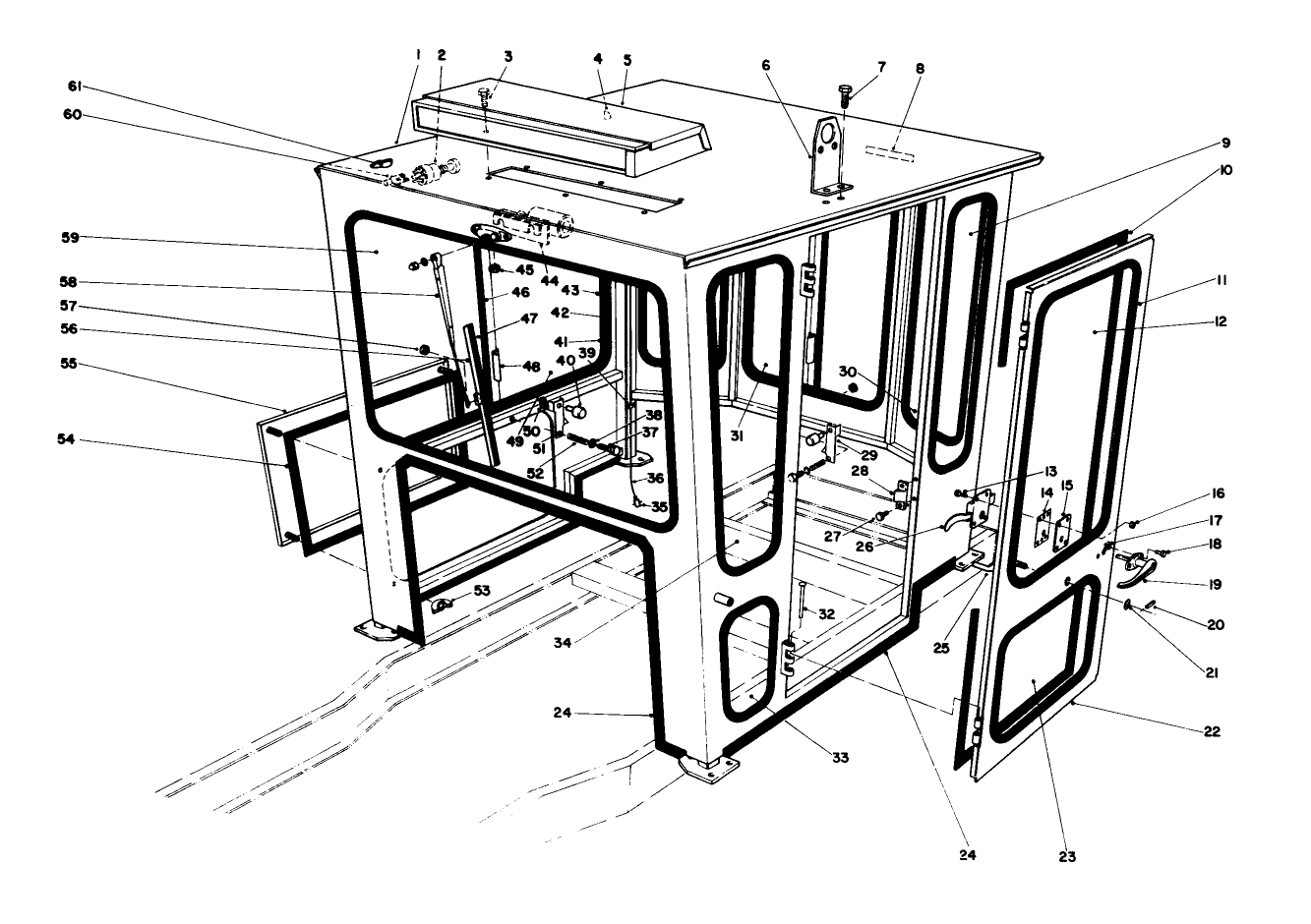 Cab Assembly Kit No. 70155
