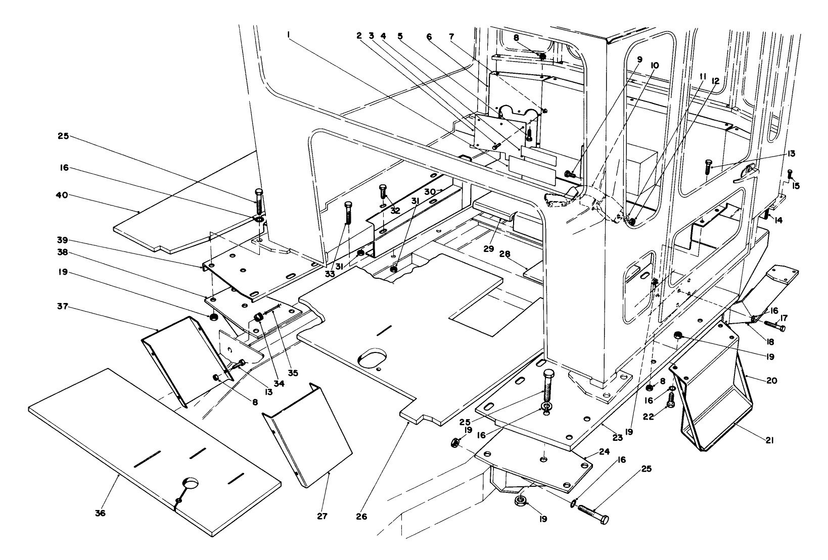Cab Mountlng Kit No. 70157