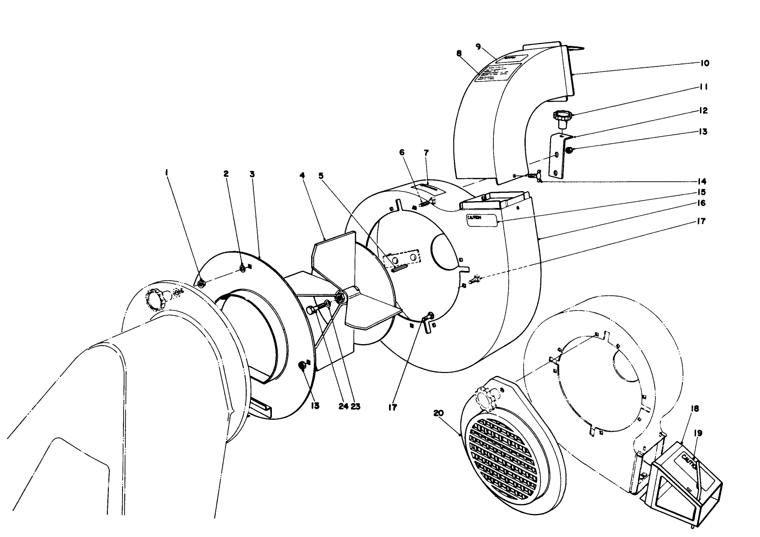 Blower Assembly (model 62912 & 62923)
