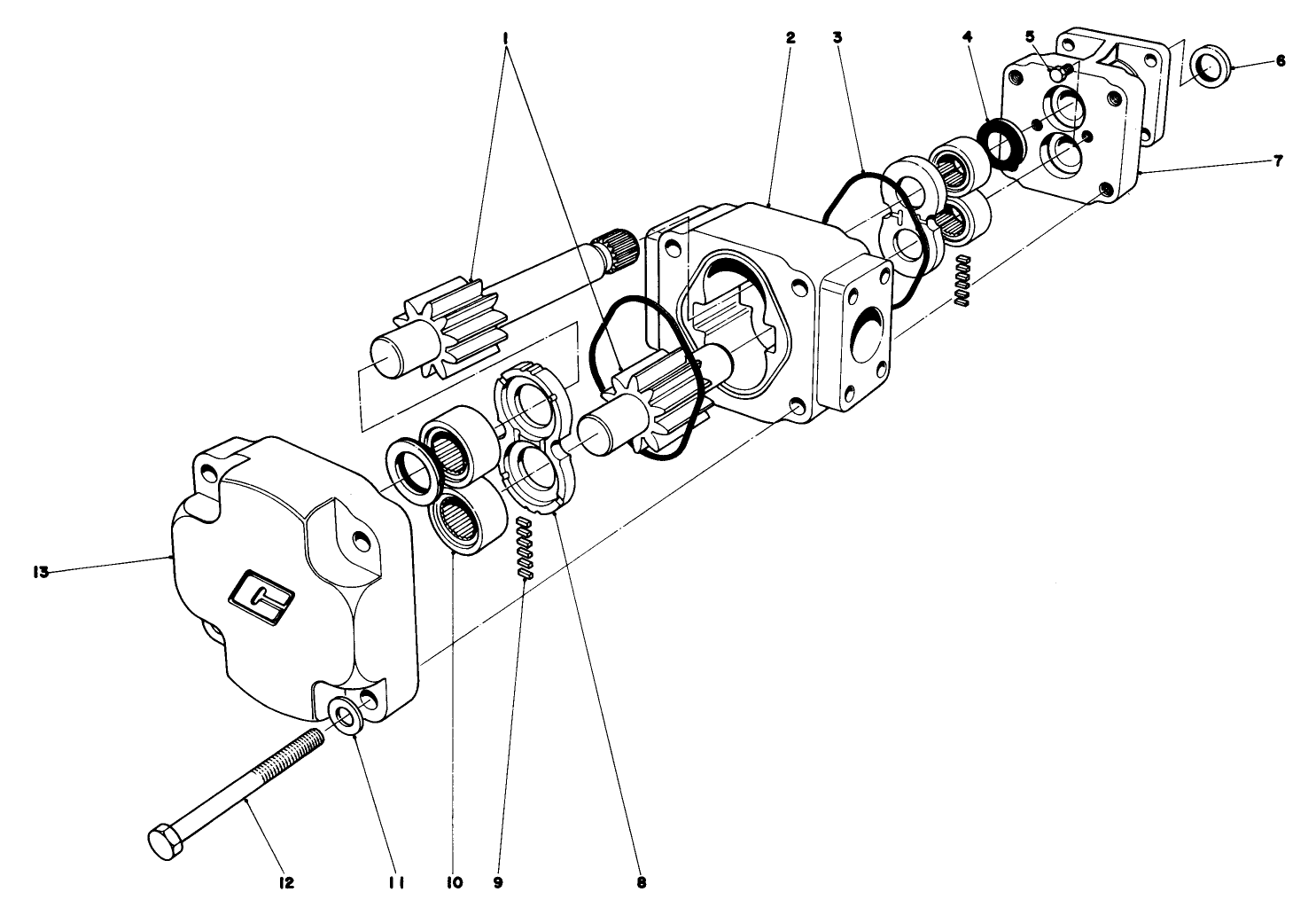 Hydraulic Pump No. 36-9840