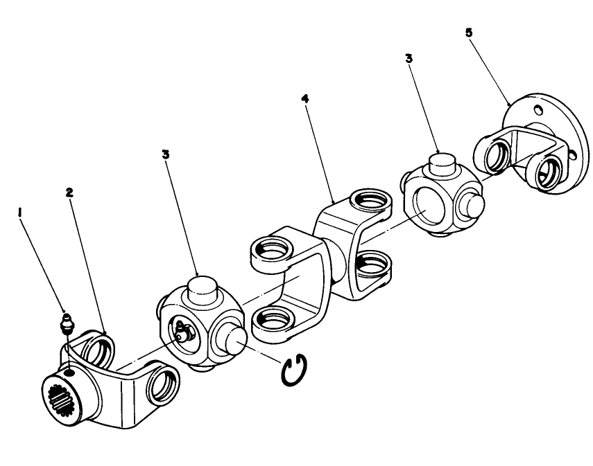 Double Universal Joint Assembly No. 37-2520
