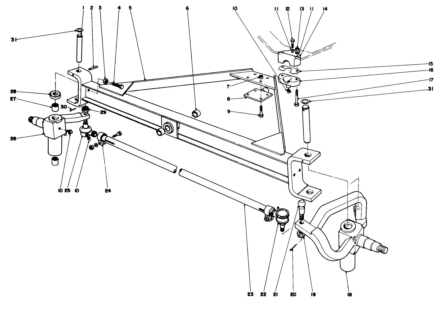 Front Axle Assembly