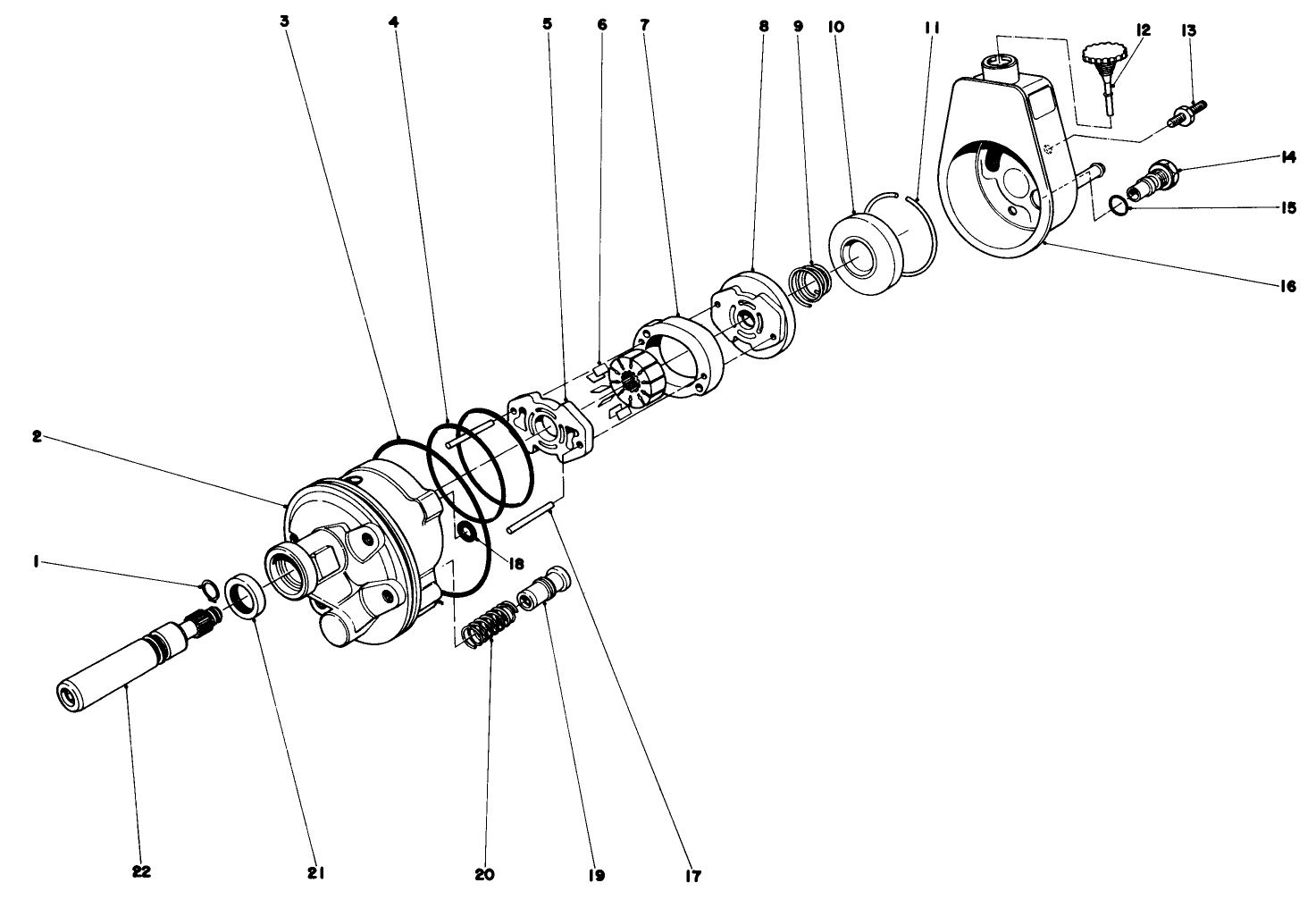 Pump Power Steering No. 44-7800