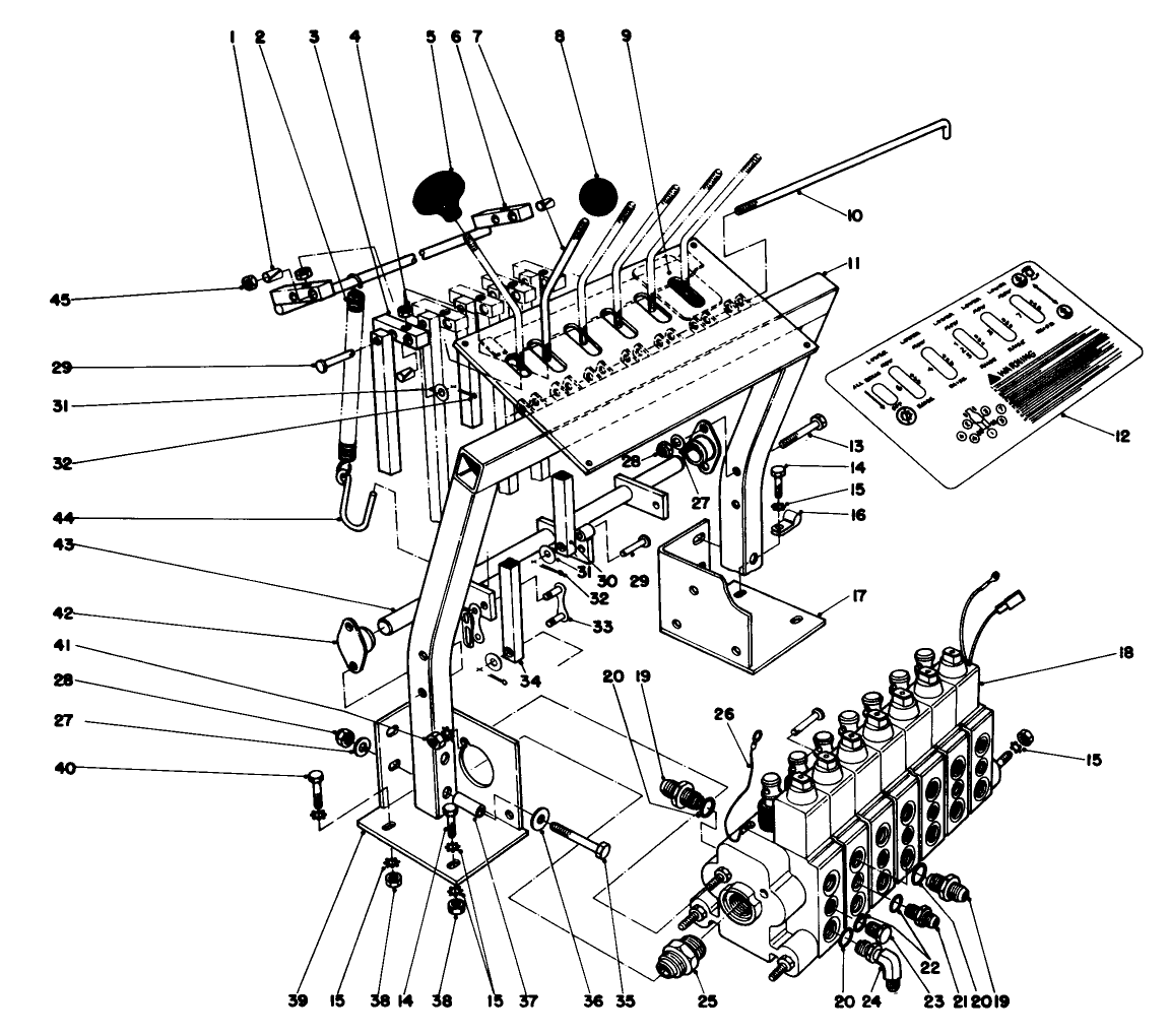 Control Tower And Valve Bank Assembly
