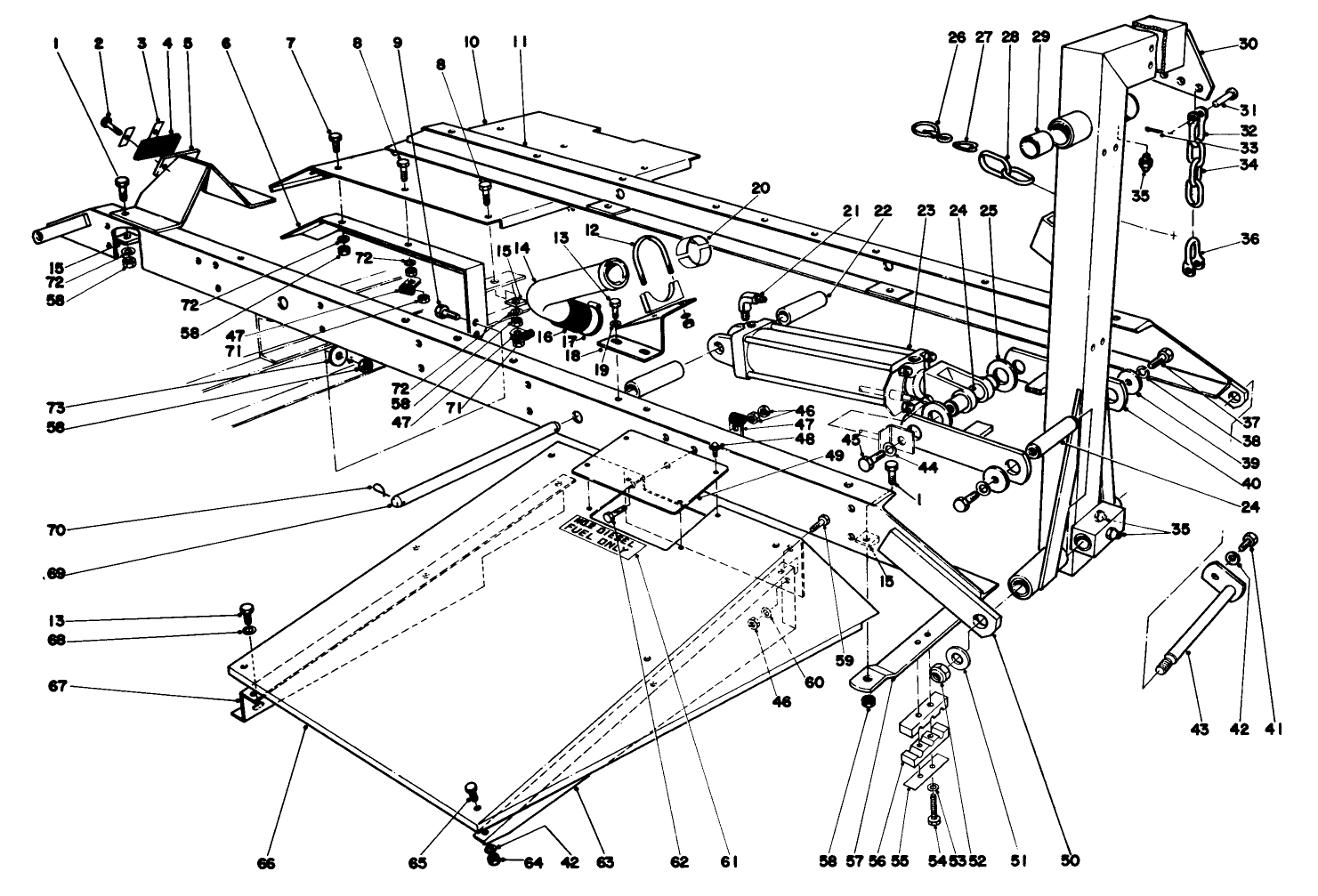 Main Frame Assembly-Front