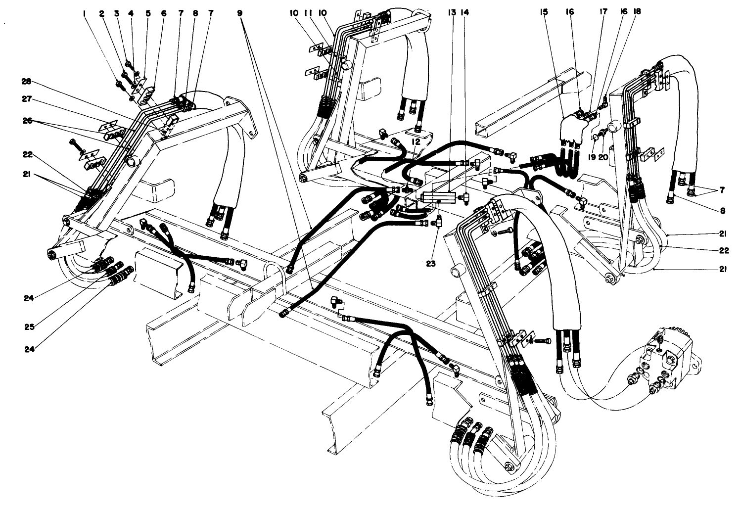 Hydraulic Lines Reel Motor-S Cylinder Assemblies