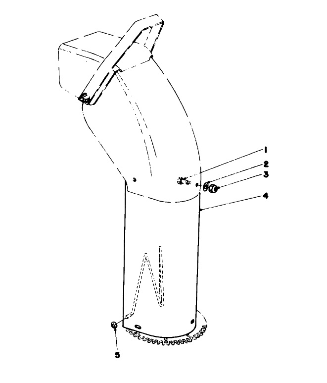 Chute Extension Kit 26-1100 (optional)