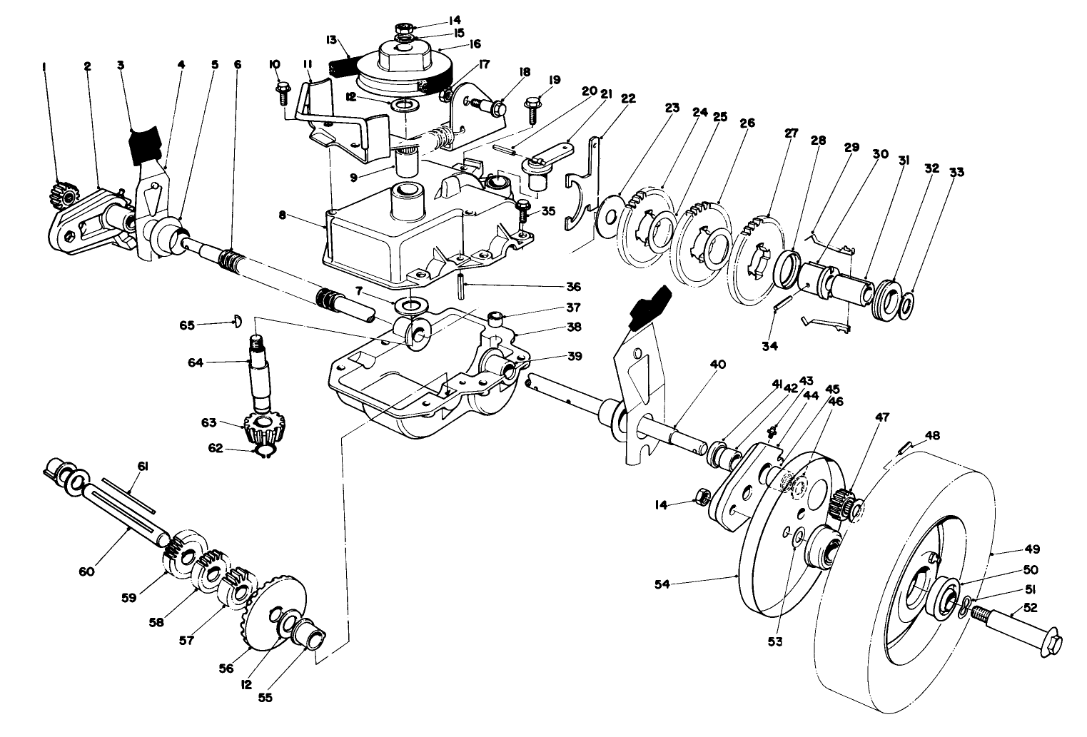Gear Case Assembly